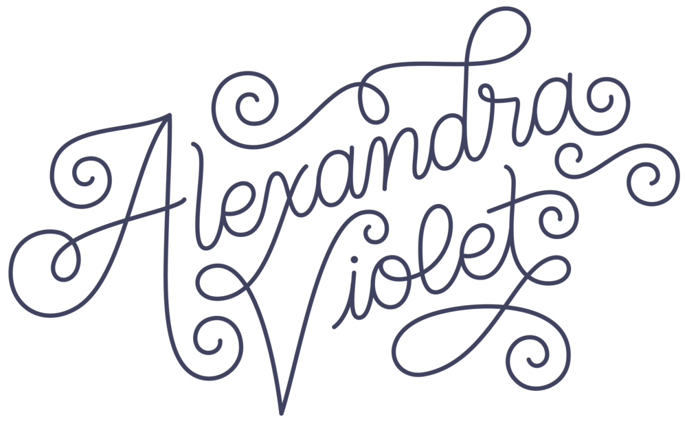 Alexandria Violet Logo